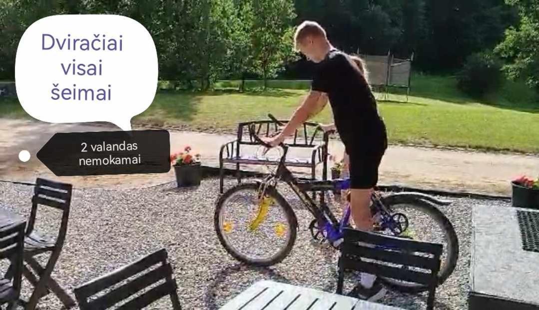 Gamtos Slenis Kaimo Turizmo Sodyba Bardinai Buitenkant foto